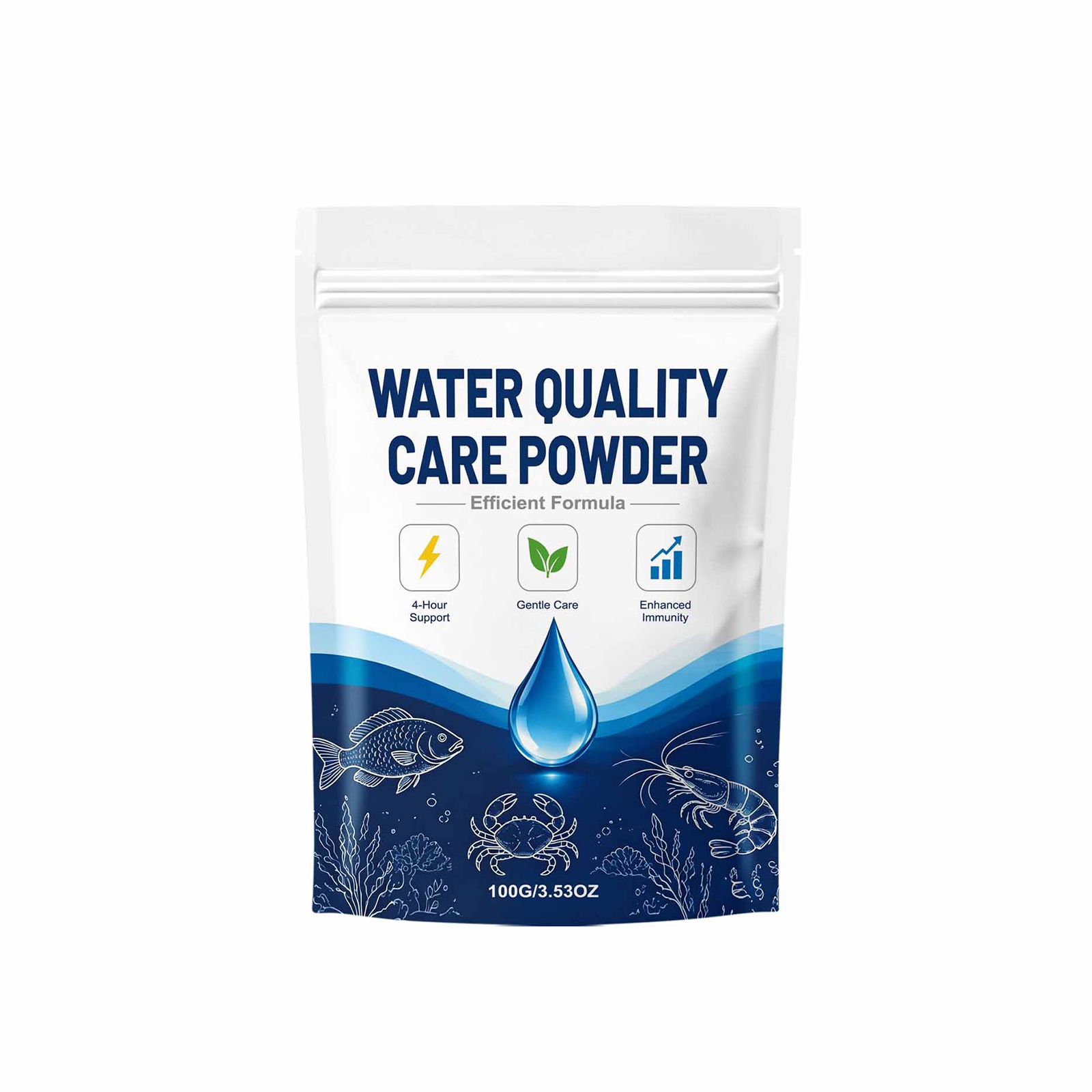Planted Aquarium Cloudy Water - 1/2/3/5 Stück Aquarium-Wasserklärungspulver zur Beseitigung von