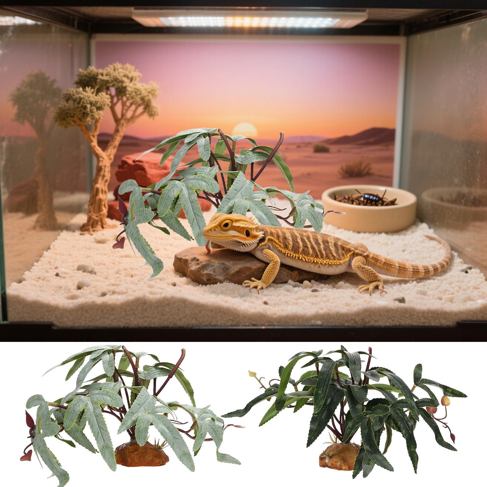 Künstliche Reptilienpflanzen,  – Aquarium Planted Tank Bewertung und Preis