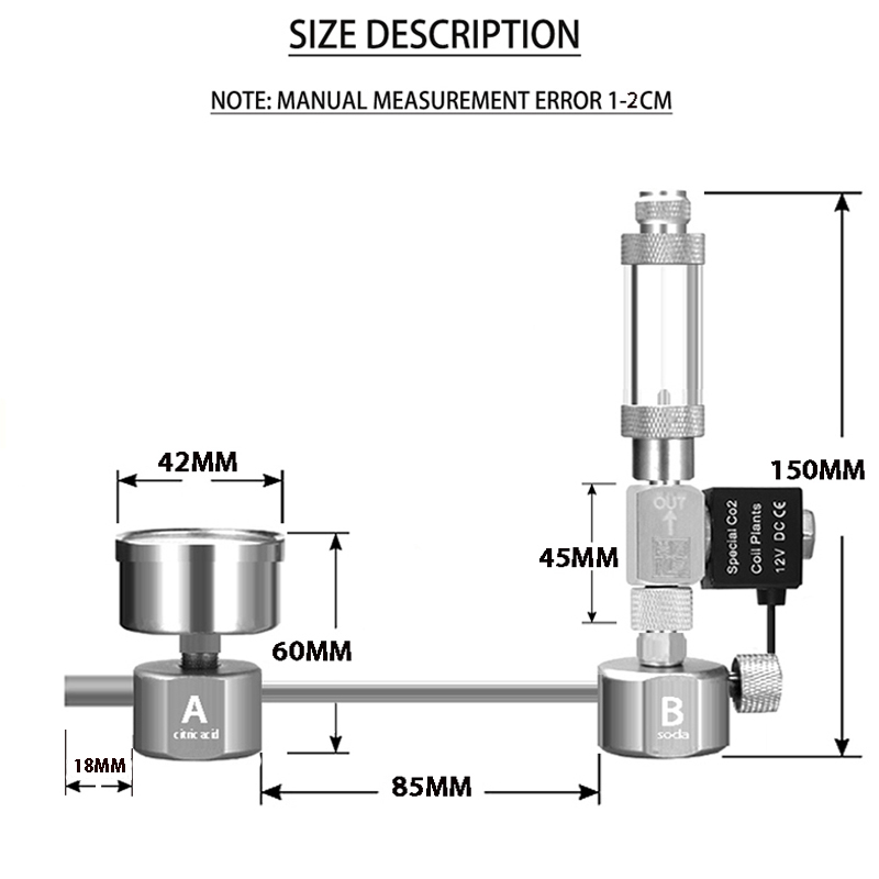 Aquarium DIY CO2-Generator-Sys – Planted Aquarium Co2 System Bewertung und Preis