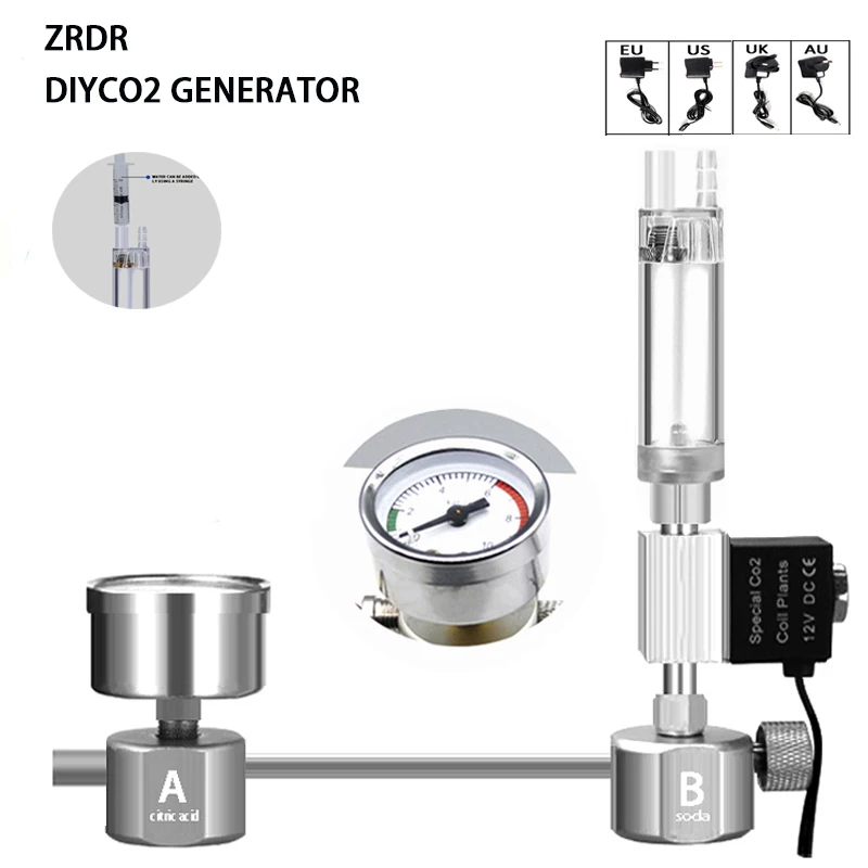 Aquarium DIY CO2-Reaktor-Gener – Planted Aquarium Co2 System Bewertung und Preis