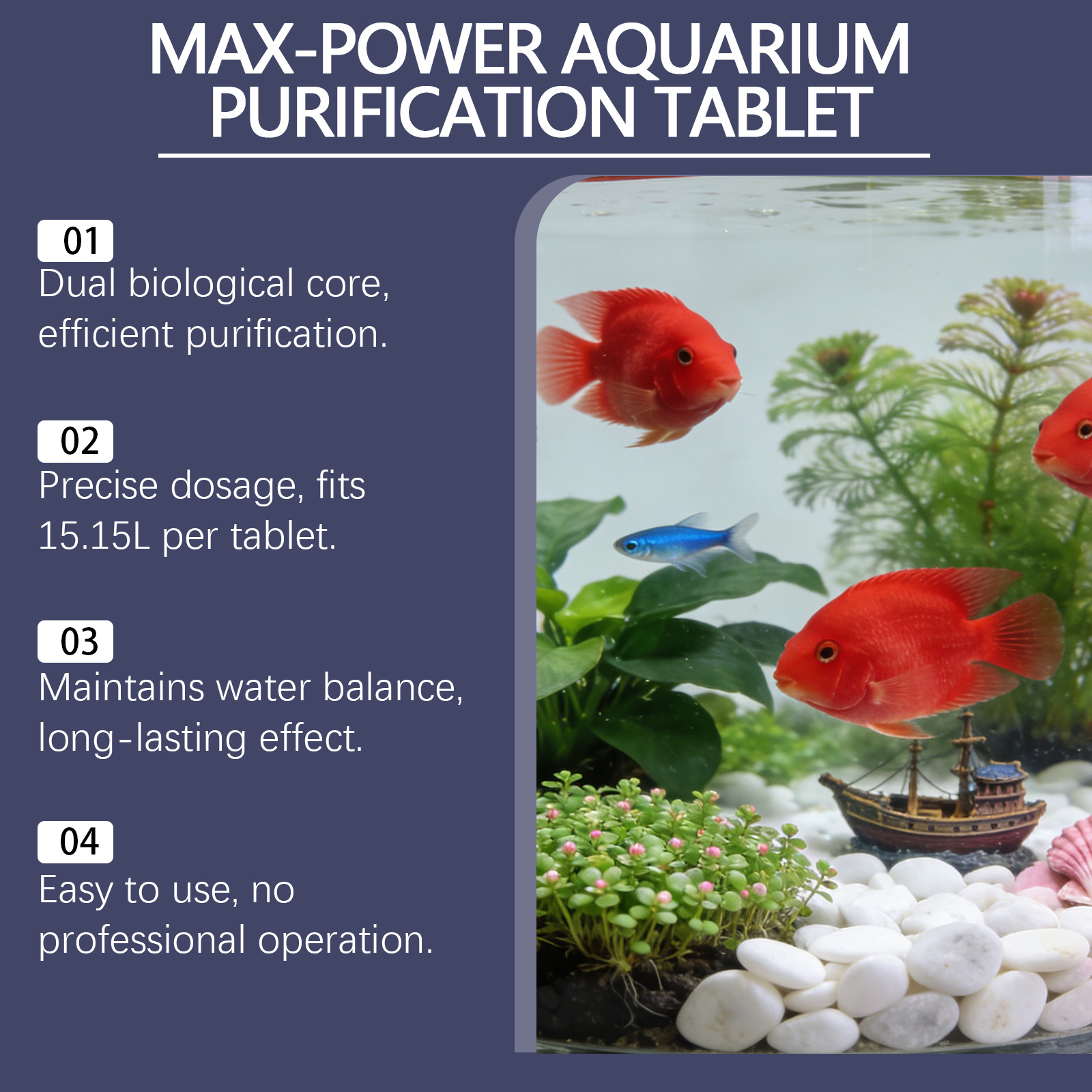 Algenentferner-Tabletten für A – Planted Aquarium Cloudy Water Bewertung und Preis